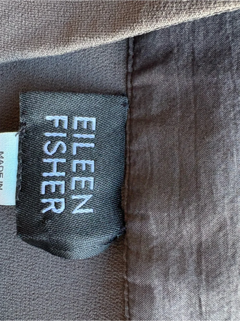 Eileen Fisher Silk Mini A Line Sample Skirt Size S Quiet Luxury Minimalist